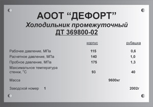 Купить шильд металл москва